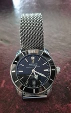 Breitling Superocean Heritage Chronometer / 46mm / Black on SS / Under warranty!