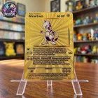 Pokemon TCG Mewtwo 1st Edition 1999 Metal Card Base Set - METAL CARD