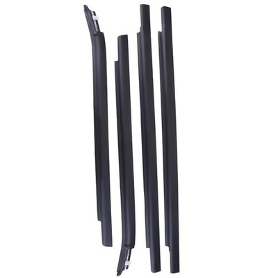 75720-0C010 4Pcs Door Window Trim Weatherstrip for Tundra 2000-2006 Double Cab