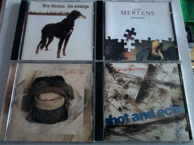 Wim Mertens - Jeremiades Sin Embargo  Shot Echo Jardin Clos 4 CD BUNDLE