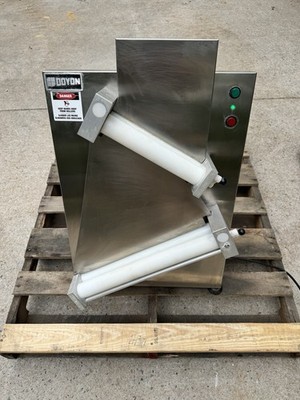 Doyon DL18DP  18'' Double Pass Pizza Dough Sheeter Twin Diagonal Angled 115V