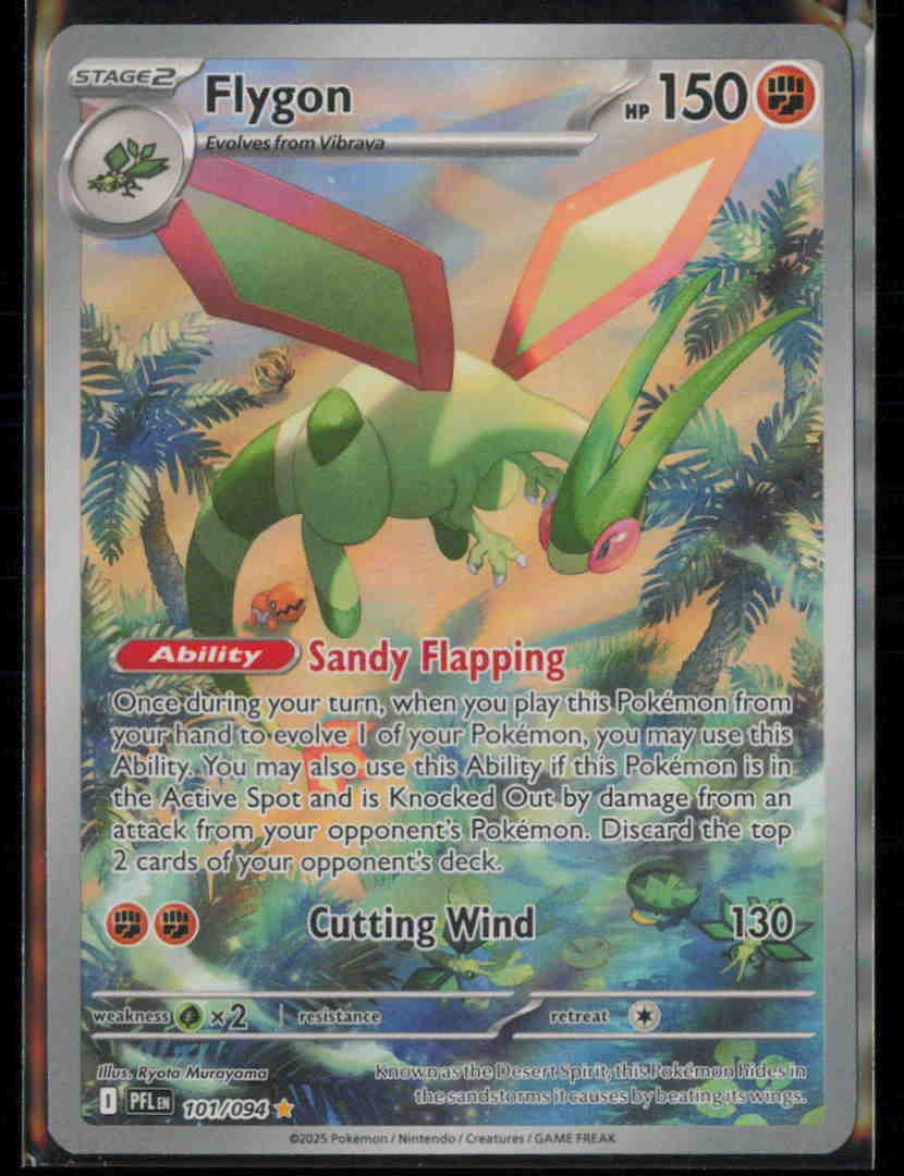 Flygon 101/094 Holo PFL Phantasmal Flames QTY NM
