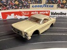 RARE HTF AURORA TJET “64 TAN/BROWN/TAN HARDTOP MUSTANG BODY ONLY RATED #2 RARITY — photo 2