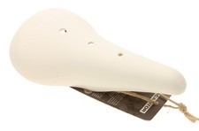 Cinelli Unicanitor Sella Barre Acciaio Plastica Rigida Guscio Bianco Anni 2010 NUOVO NOS