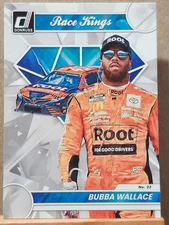 2023 Panini Donruss NASCAR  Race Kings  #18 - Bubba Wallace - 23XI Toyota