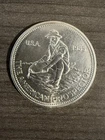 Vintage 1985 Engelhard Prospector/Eagle 1 Troy Oz .999 Fine Silver