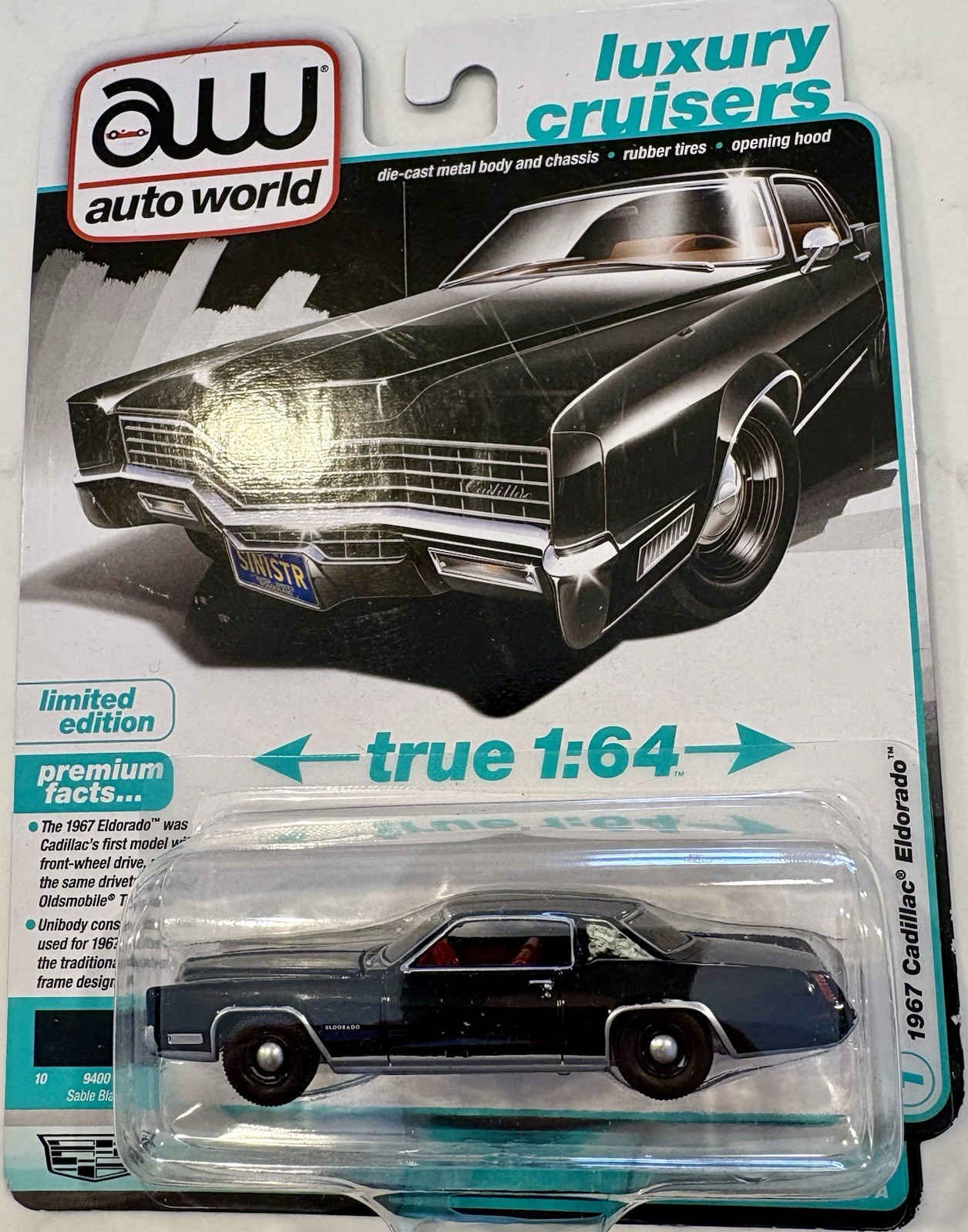 Auto World Luxury Cruiser 1967 Cadillac Eldorado - 1:64 Diecast Car