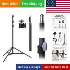 Photography Light Stands 118"/10ft/300 cm: Heavy Duty Light Tripod Stand - Al...