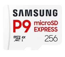 Samsung P9 Express microSD Express Card, 256GB microSDXC Memory Card, 800 MB/S