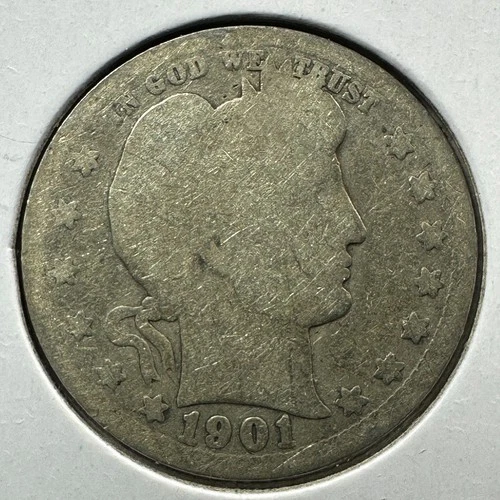 1901-O 25C Barber Quarter, SEMI-KEY DATE! (88285)