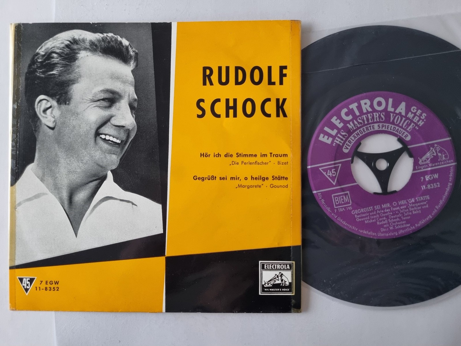 Rudolf Schock - Hör Ich Die Stimme Im Traum / Gegrüßt Sei Mir, O Heilige Stätte