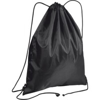 Gymbag / Sportbeutel / Turnbeutel / Aus Recyceltem Polyester / Farbe: Schwarz