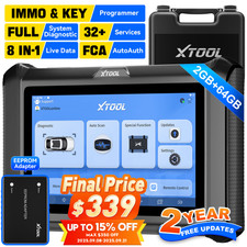 2025 XTOOL X100 PADS V2.0 Auto Diagnostic Too...
