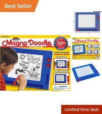 Retro Magna Doodle - Classic Magnetic Drawing Board for Creative Kids' Fun