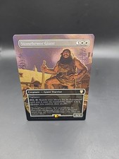 Stonehewer Giant *Silver Screen Foil Borderless* LTC NM Magic The Gathering MTG