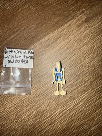 Lego Star Wars Battle Droid Pilot Blue Torso, Angled Arm & Straight Arm SW0095