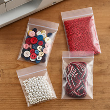 200 Clear OPP Zip Bags 1x1-9x12 Reclosable Po...
