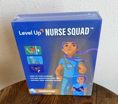 Level Up Nurse Squad Pharmacology Flash Cards NEW / SEALED