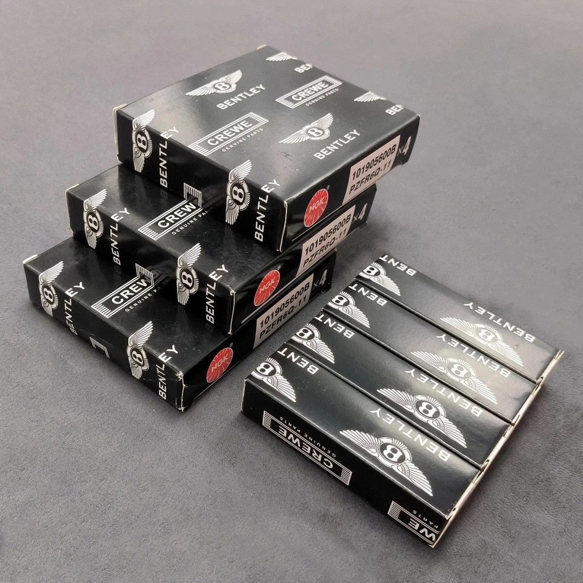 101905600B Spark Plugs 12PCS For 2004-10 Bentley Continental Gt Gtc Flying Spur