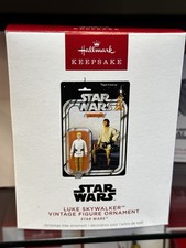 HALLMARK 2023 STAR WARS LUKE SKYWALKER VINTAGE FIGURE ORNAMENT