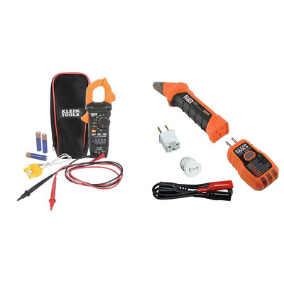 CL390 Digital Clamp Meter, Reverse Contrast Display & 80016 Circuit Breaker Find