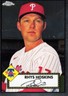 2021 Topps Chrome Platinum Anniversary #300 Rhys Hoskins Philadelphia Phillies
