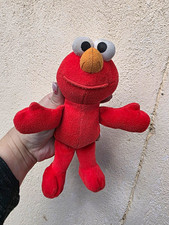 Sesamstra&szlig;e Elmo Pl&uuml;schtier Stofftier rot &ndash; Elmo Kuscheltier aus Stoff