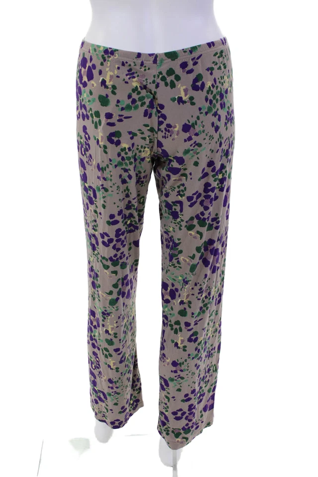 Pantalones de salón Cosabella para mujer cintura elástica multicolor talla M Foto 3 de 4