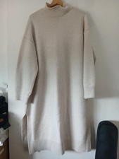 Primark, Cream Midi Jumper Dress. Size XL (18-20)