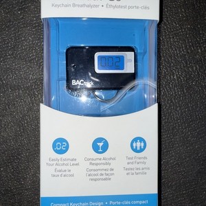 BACtrack Go Keychain Breathalyzer Ultra-Portable Pocket Keyring Alcohol Level