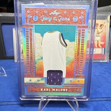 Leaf 2025 Glory of the Game Karl Malone Utah Jazz GU-30 Jersey #13/40