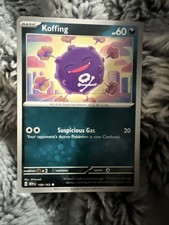 Koffing 109/165 Common | 151 | Pokemon Card New