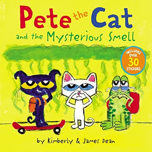 Pete the Cat and the Mysterious Smell: Includes Over 30 Stickers! by James Dean - Image 7