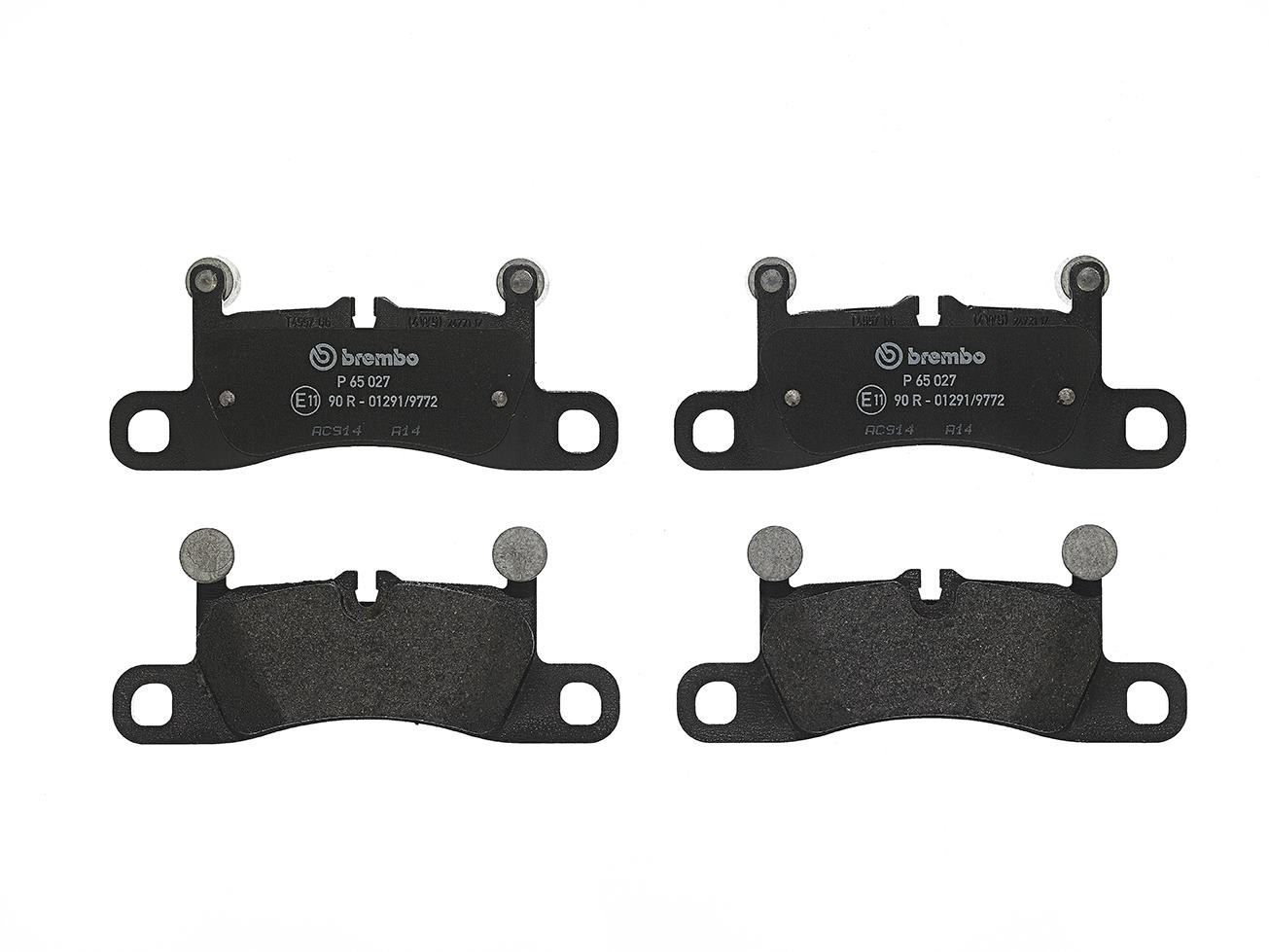 Brembo P65027 Hintere Bremsbeläge, Anzahl 4 | Kompatibel mit: PORSCHE CAYENNE, VW TOUAREG, TOUAREG VAN - Bild 4