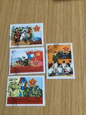 Briefmarken, Laos 1989, Mi. 1131/34 , gestempelt,                      Z1