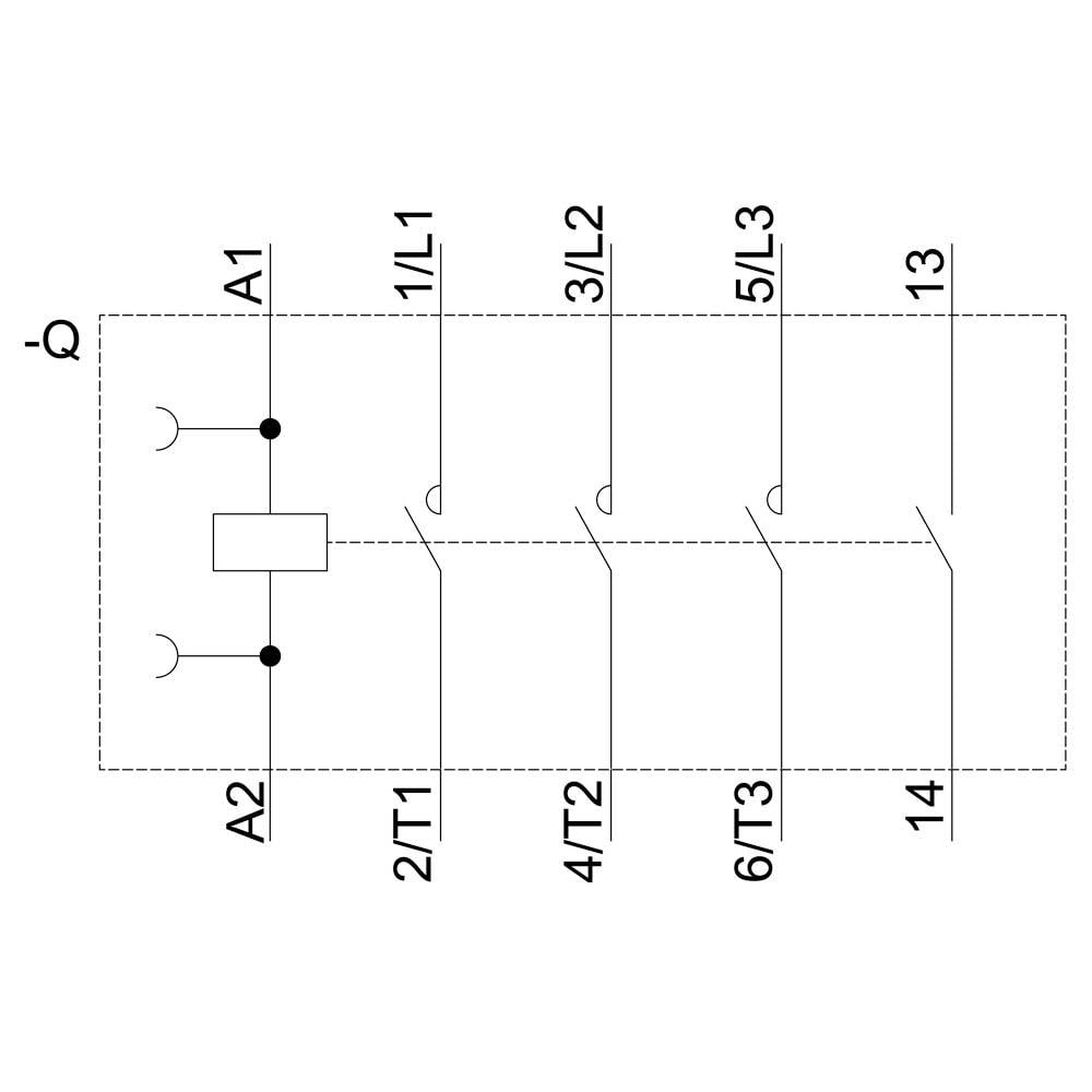 Contacteur Siemens 3RT2015-2AP01 pour sécuriser le démarrage de pompe à eau - 3