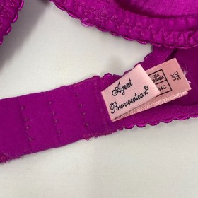 Agent Provocateur Molly Purple Silk Bra 34C