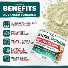 USA Dog Breath Freshener Dental Powder Teeth Cleaning Tartar Plaque Remover Dogs
