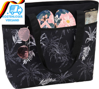 Vx Vonxury Strandtasche Damen, GroßE Strandtasche Xxl Familie Mit ReißVerschluss