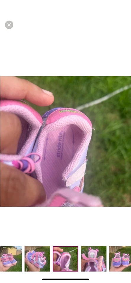 Abby Cadabby Stride Rite Shoes 4 Baby - Image 4 of 4