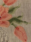 Finished Cross Stitch Floral Sampler completed — photo 2
