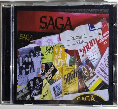 Saga - Phase 1, Remastered, inoffizielle 1. Saga CD Fanclub exklusiv, extrem RAR