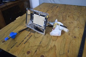 Infra-Red Propane Heater 22,000 BTU Scheu Universal 24-IR with Regulator Kit