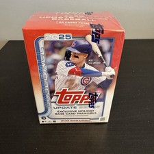 2025 Topps Update Series Baseball Value Box 7 Packs 84 Cards Crow-Armstrong