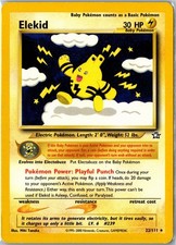 Pokemon Card - Elekid Neo Genesis 22/111 2000 Rare Unlimited Lightly Played on eBay