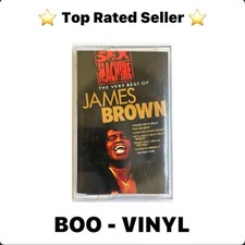 JAMES BROWN SEX MACHINE THE VERY BEST OF CASSETTE TAPE EX / EX CONDITION 