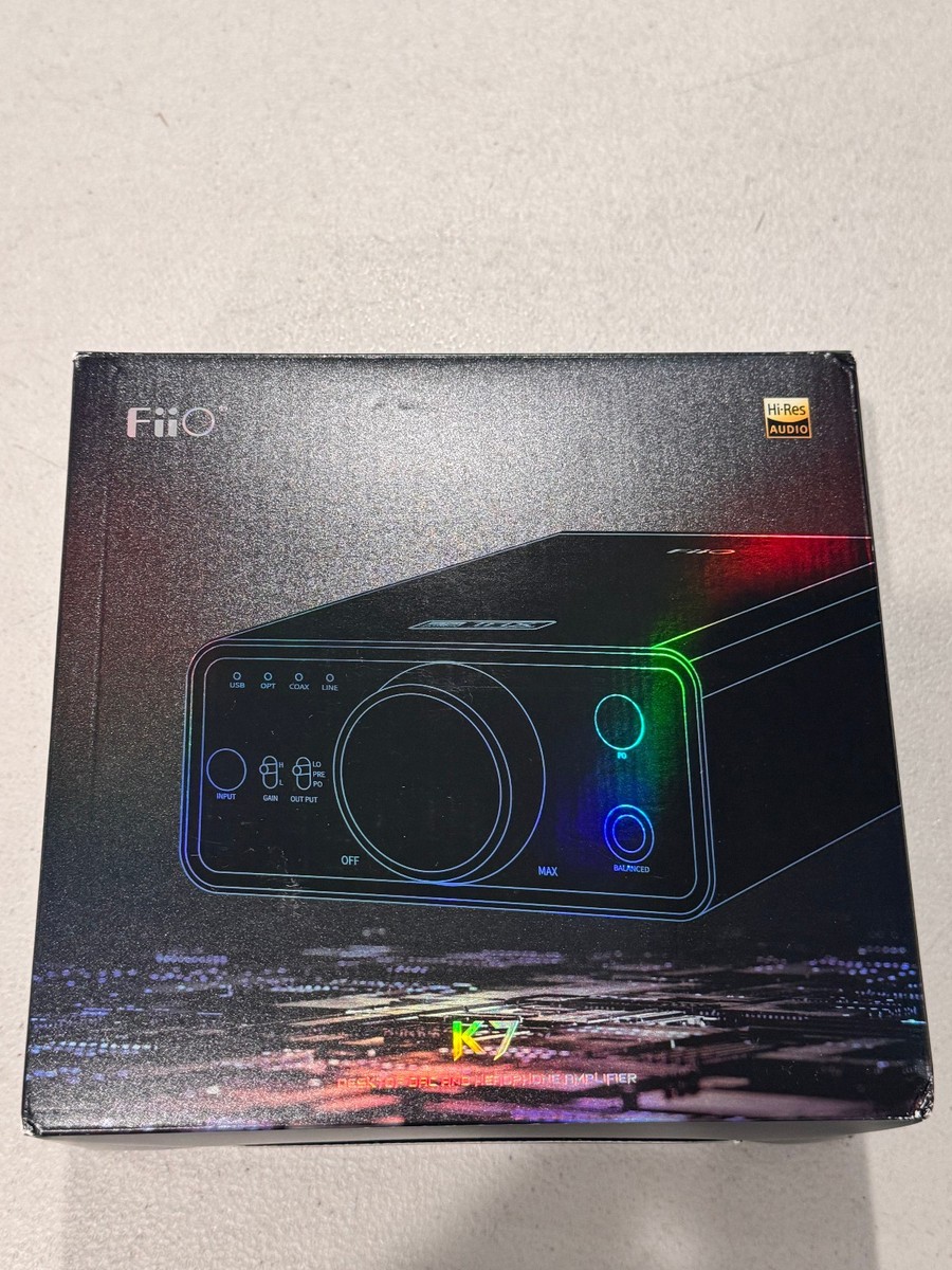 Fiio Balanced Dac Amp Combo FiiO K7 Full Balanced HiFi DAC