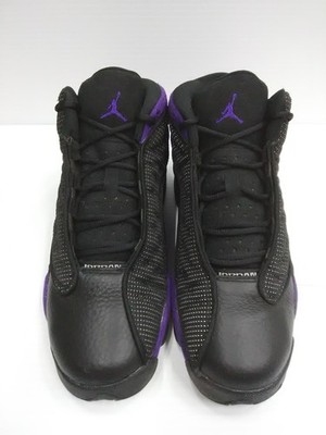 Nike Air Jordan 13 Youth 6Y Retro Court Purple Shoes Black GS 884129-015 EUC