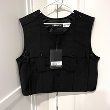 Blauer Armorskin Carrier Cover Vest Mens Medium Regular Black Side Zip 8370