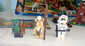 LEGO Star Wars: Ewok Attack 7956 100% Complete w/ Figs, Manual & Box